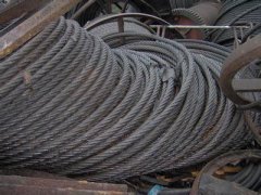 废旧钢丝绳回收库存钢丝绳电梯油丝绳变压器回收报价