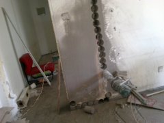 张家口楼板打孔 墙体打孔 专业水钻打孔施工